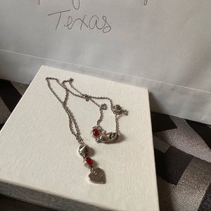 Gucci heart necklace